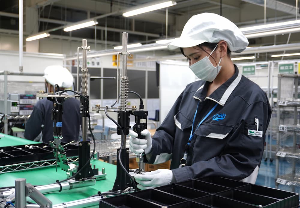 ものづくりソリューション事業 生産エリア