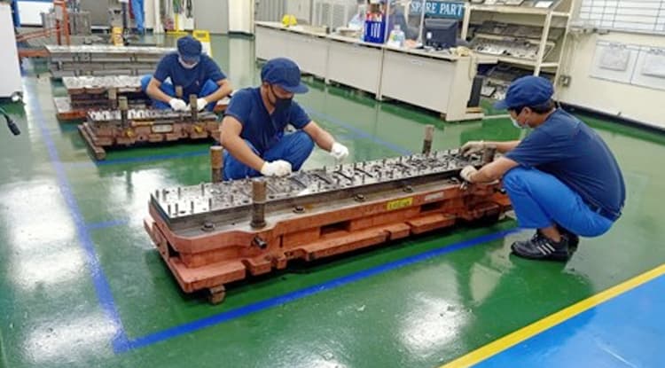 板金プレス金型 メンテナンス