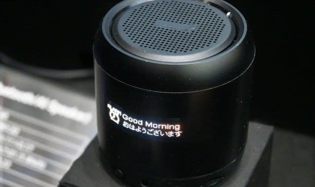 スマートスピーカー型デモ機