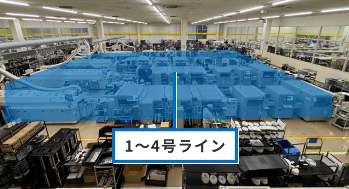 基板実装、製造ライン